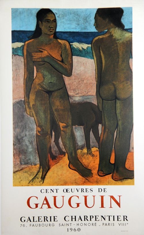 リトグラフ Gauguin - 100 Oeuvres de Gaugin Galerie Charpentier