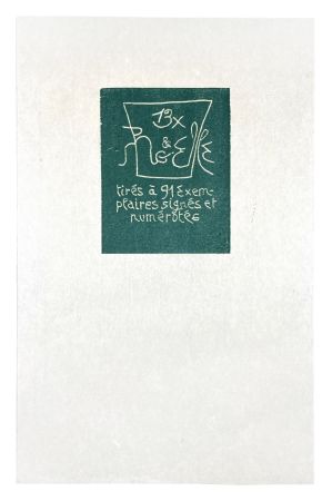 木版 Müller - 13 FOIS ELLE ET MOI - COLOPHON II