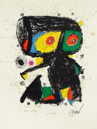 リトグラフ Miró - 15 ans Poligrafa