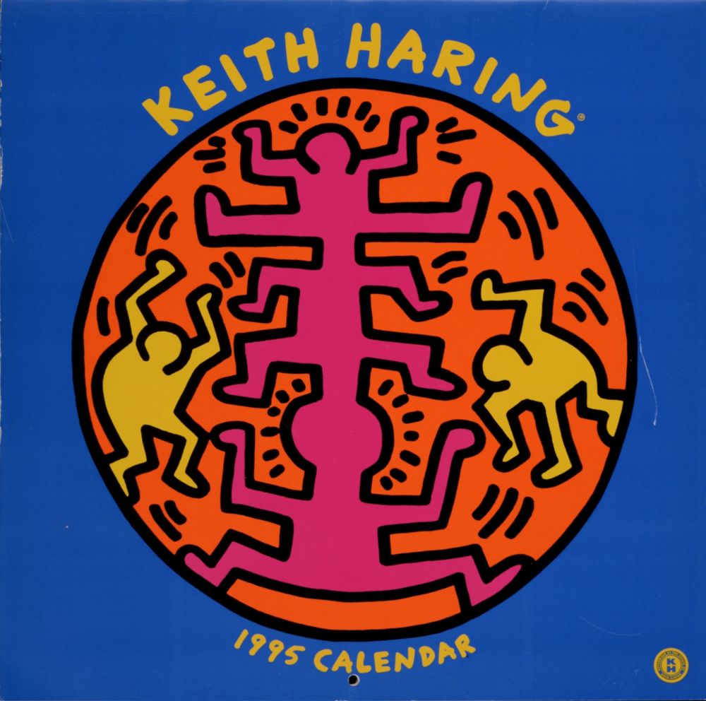 オフセット Haring - 1995 Calendar (Ephemera)