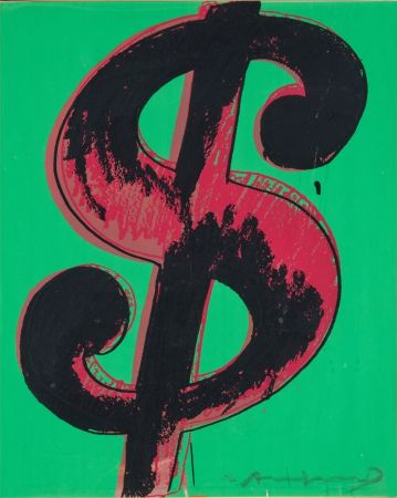 シルクスクリーン Warhol - $ (1), II.279