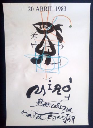 掲示 Miró - 20 Abril 1983 Sala Gaspar