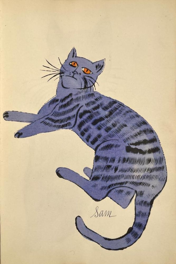 オフセット Warhol - 25 Cats Name[d] Sam and One Blue Pussy, IV.52B