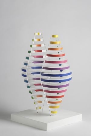 多数の Boto - 2 Demi cones avec anneaux de couleurs