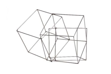 多数の Morellet - 3 cubes imbriquès