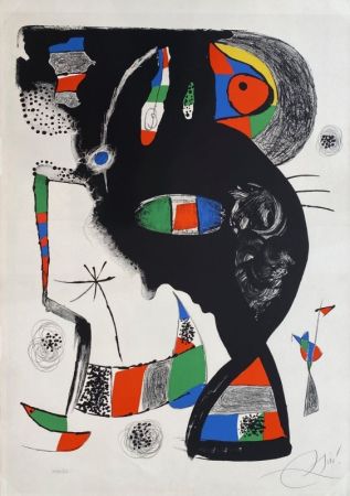 リトグラフ Miró - 42, rue Blomet 