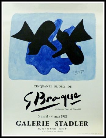 リトグラフ Braque - 50 Bijoux de Georges BRAQUE - Galerie Stadler