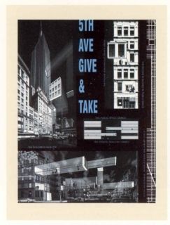 リトグラフ Acconci - 5th Ave Give & Take