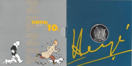 多数の Rémi - 75ème anniversaire de Tintin (Monnaie Royale de Belgique)