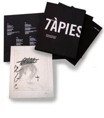 挿絵入り本 Tàpies - 7 poemes a Tàpies