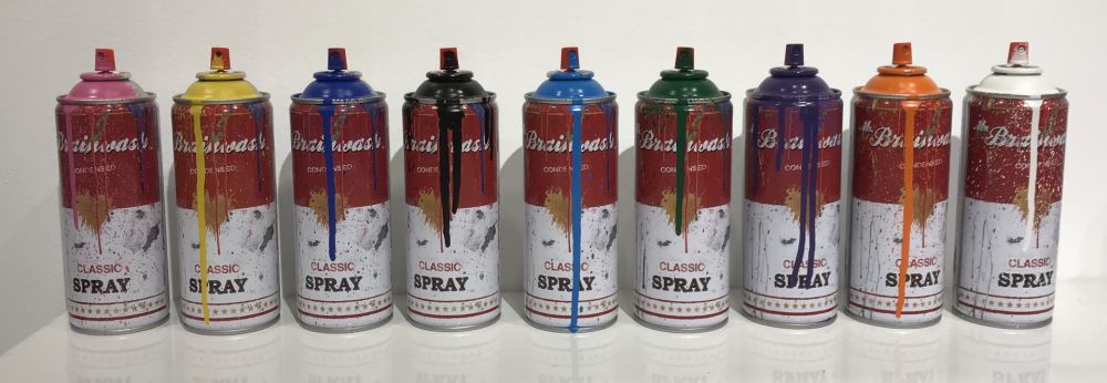 技術的なありません Mr. Brainwash - 9 Soup Spray Cans