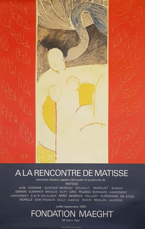 リトグラフ Matisse - A la Rencontre de Matisse Fondation Maeght