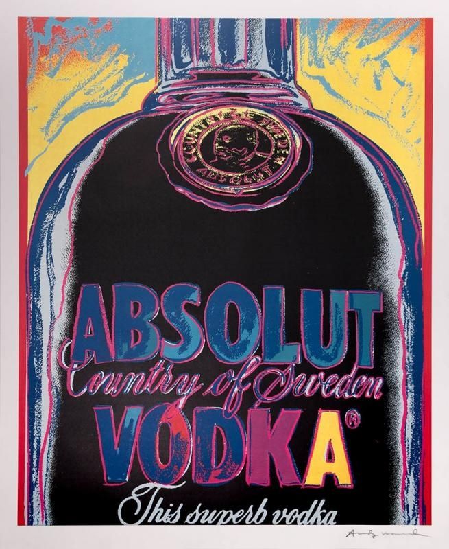 オフセット Warhol - Absolut Vodka