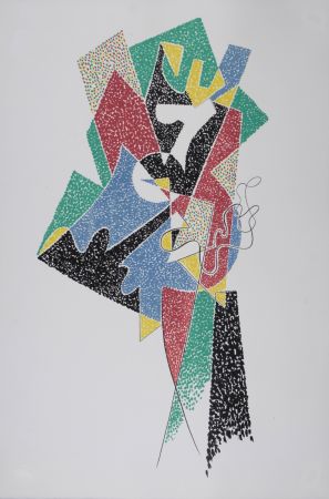 リトグラフ Severini - Abstract Composition