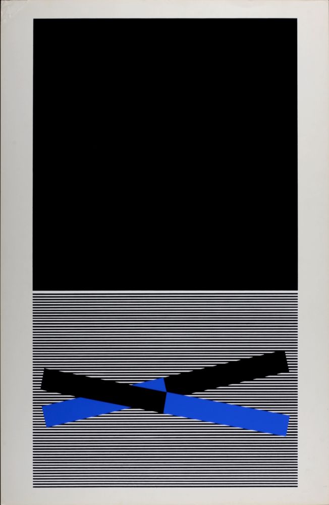 シルクスクリーン Soto - Abstract Composition, 1969