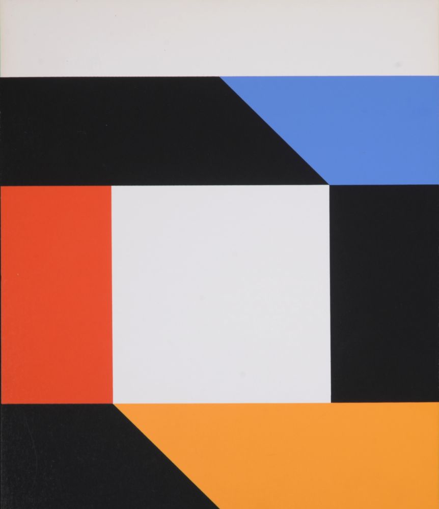 シルクスクリーン Bill - Abstract composition, 1971