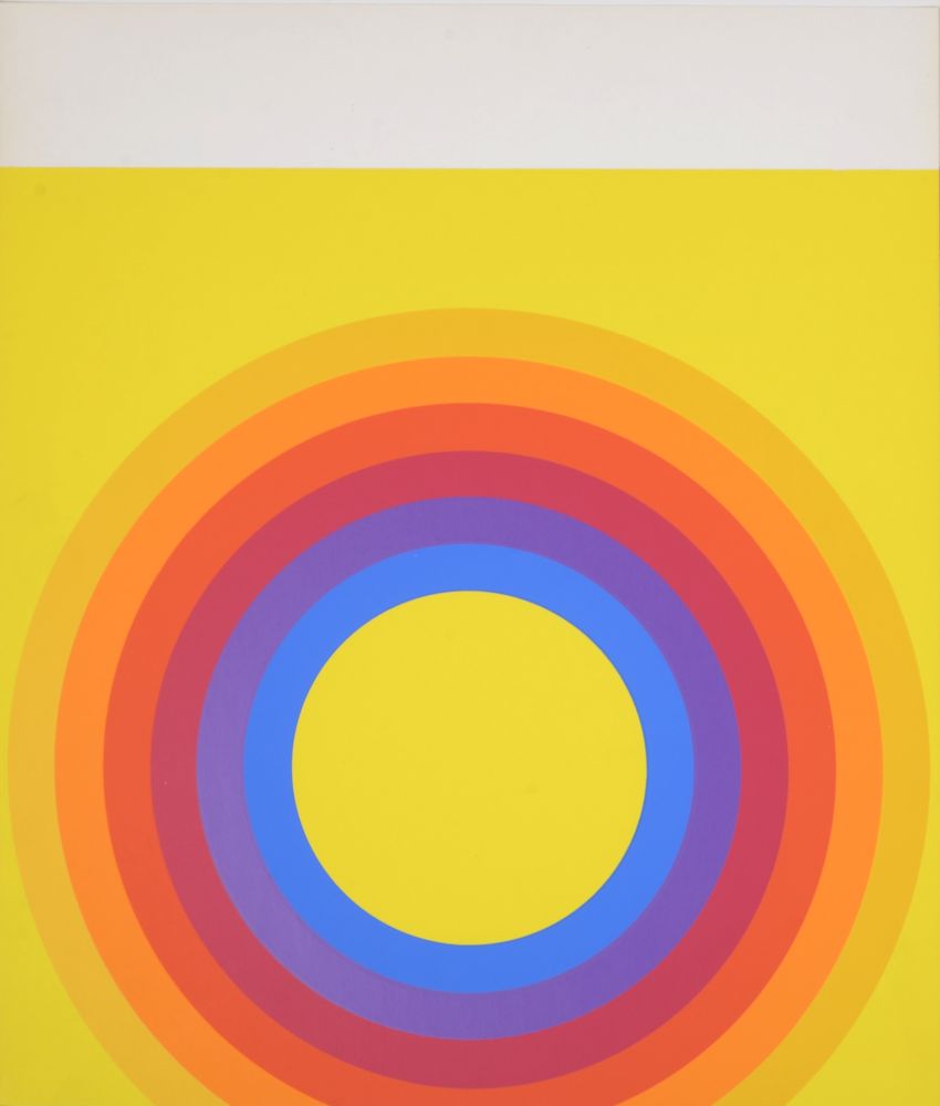 シルクスクリーン Bayer - Abstract composition, 1971