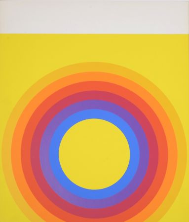 シルクスクリーン Bayer - Abstract composition, 1971