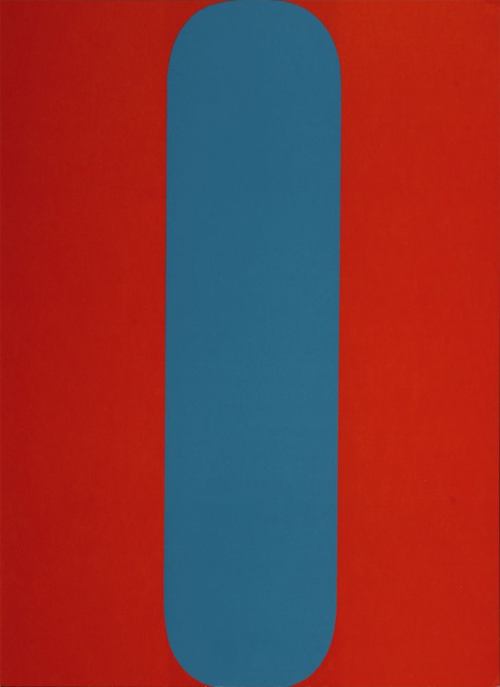 リトグラフ Kelly - Abstract Composition (K), 1964