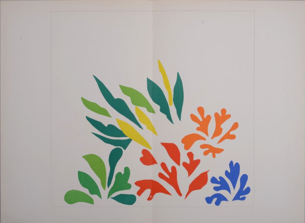 リトグラフ Matisse (After) - Acanthes, 1958