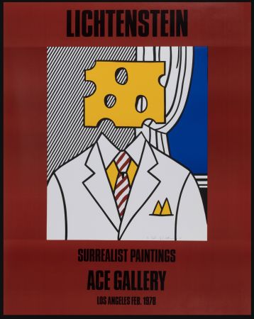 リトグラフ Lichtenstein - Ace Gallery, 1979 - Hand-signed - Large original first printing