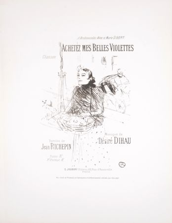 リトグラフ Toulouse-Lautrec - Achetez mes belles violettes, 1895