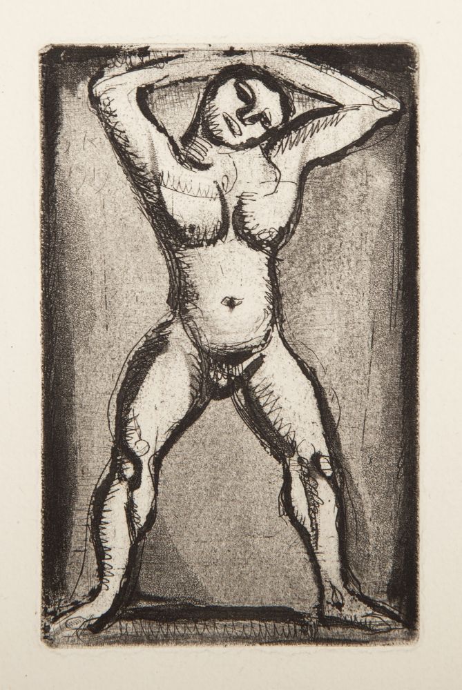 彫版 Rouault - Acrobate II