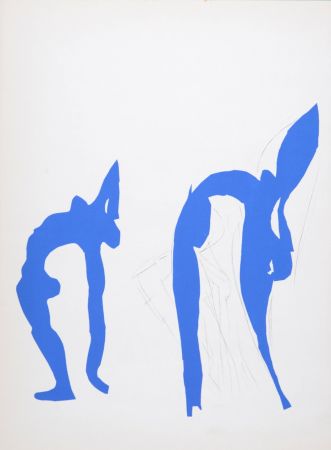 リトグラフ Matisse (After) - Acrobates, 1958