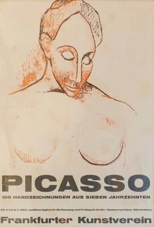 掲示 Picasso - AFFICHE D’EXPOSITION