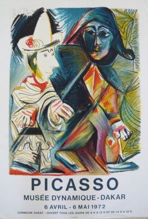 掲示 Picasso - Affiche exposition Musée dynamique de Dakar