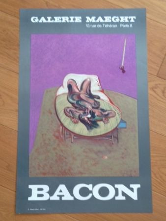 掲示 Bacon - Affiche Galerie Maeght