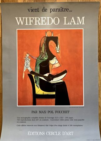 オフセット Lam - Affiche Monographie Lam