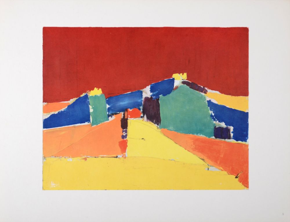 オフセット De Stael - Agrigente, 1960