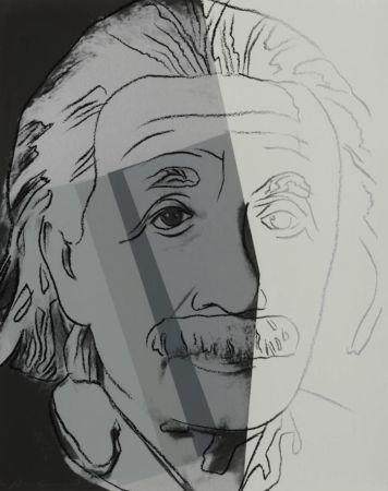 シルクスクリーン Warhol - Albert Einstein (FS.II 229)