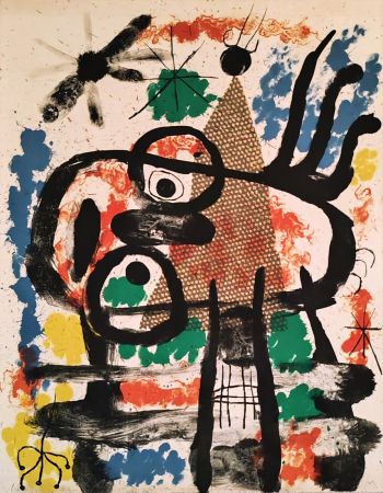 リトグラフ Miró - Album 19, Planche 5