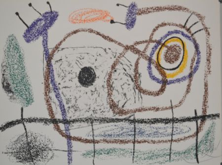 リトグラフ Miró - Album 21 - M1132