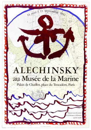 掲示 Alechinsky - Alechinsky Au Musée de la Marine