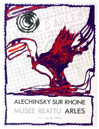 掲示 Alechinsky - Alechinsky sur Rhône