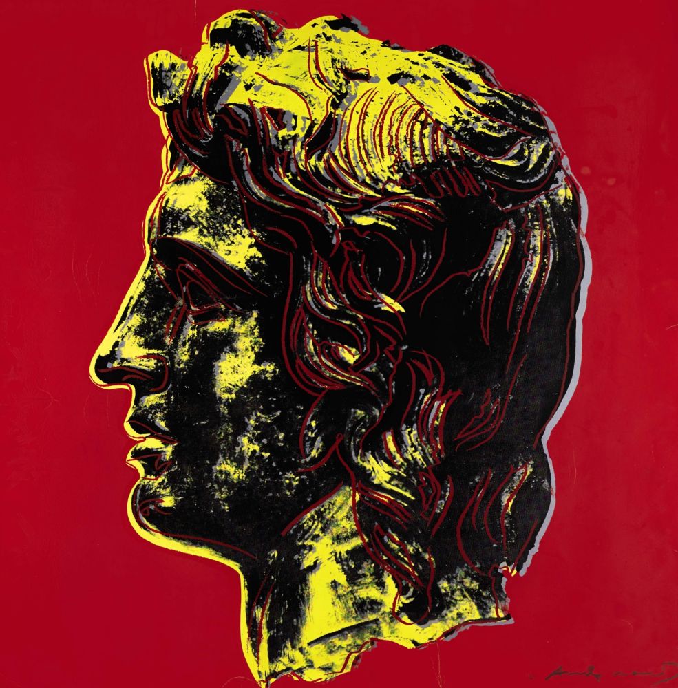 シルクスクリーン Warhol - Alexander The Great (FS II.292)