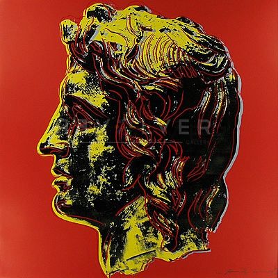 シルクスクリーン Warhol - Alexander The Great (FS II.292)