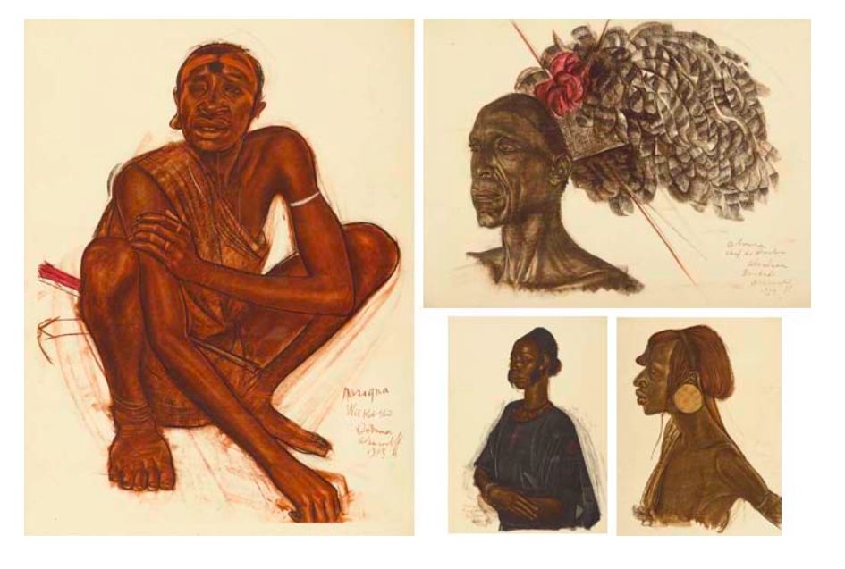技術的なありません Iacovleff  - Alexandre Iacovleff (1887-1938). Dessins et peintures d’Afrique. 1927