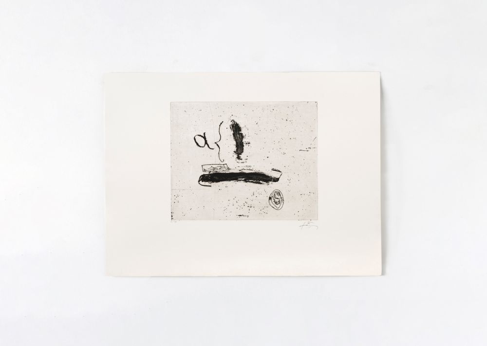 彫版 Tàpies - Alpha 