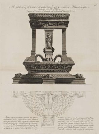 彫版 Piranesi - Altar de Apolo
