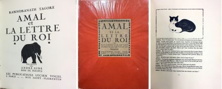 挿絵入り本 Foujita - AMAL OU LA LETTRE DU ROI. Gravures sur bois originales (1922)