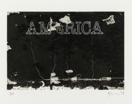 シルクスクリーン Ligon - America 