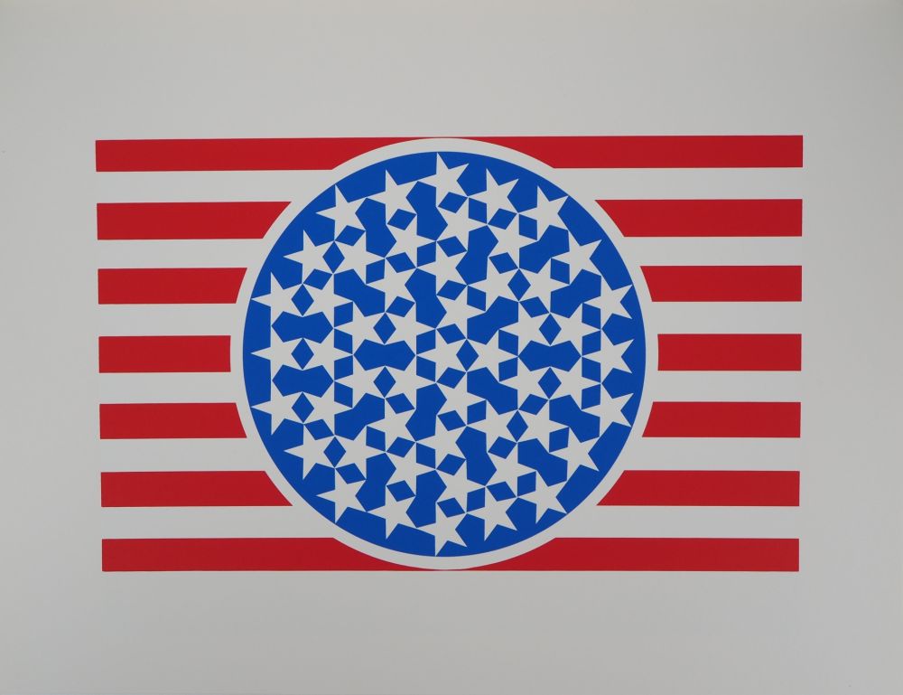 シルクスクリーン Indiana - American Dream : New Glory Banner
