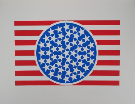 シルクスクリーン Indiana - American Dream : New Glory Banner