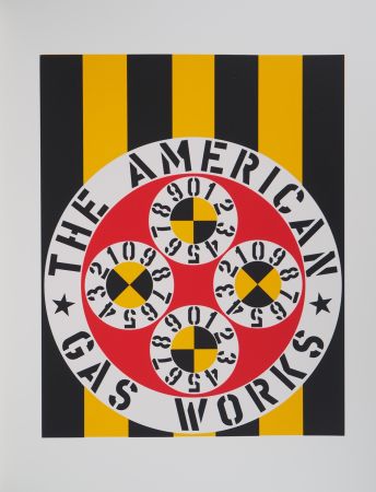 シルクスクリーン Indiana - American Dream : The American Gas Works