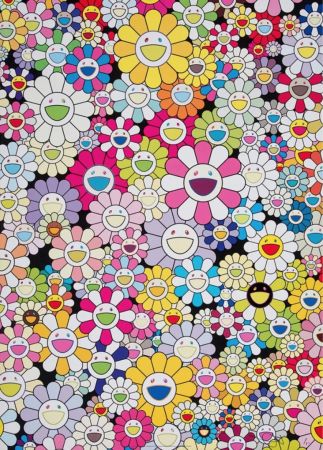 リトグラフ Murakami - An Homage to Yves Klein, Multicolor B