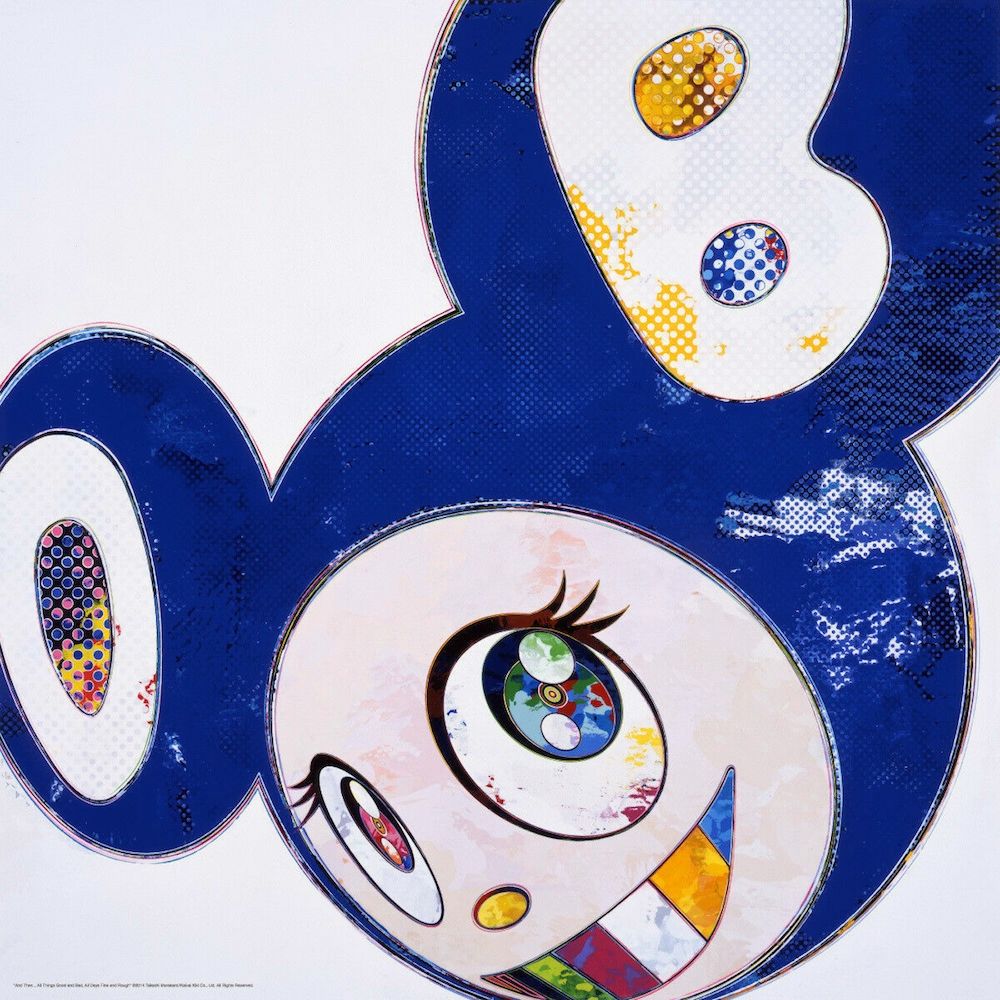 リトグラフ Murakami - And Then...(Blue)